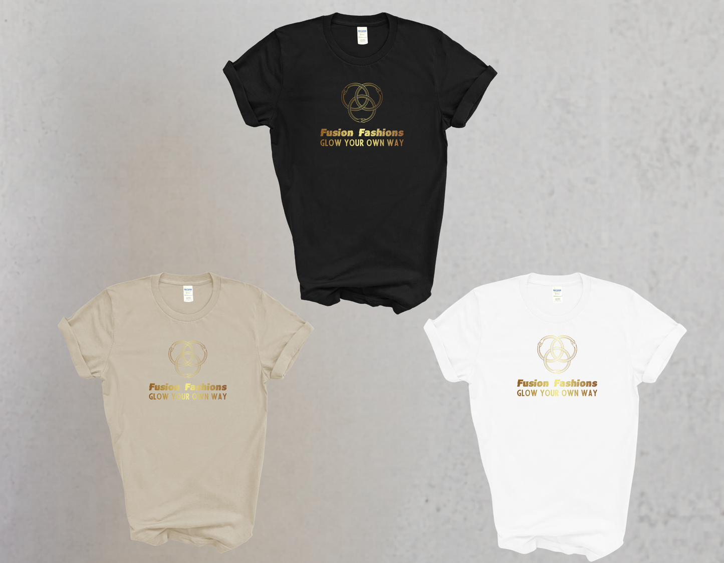 Fusion Fashions “Glow Your Own Way” Graphic Tee