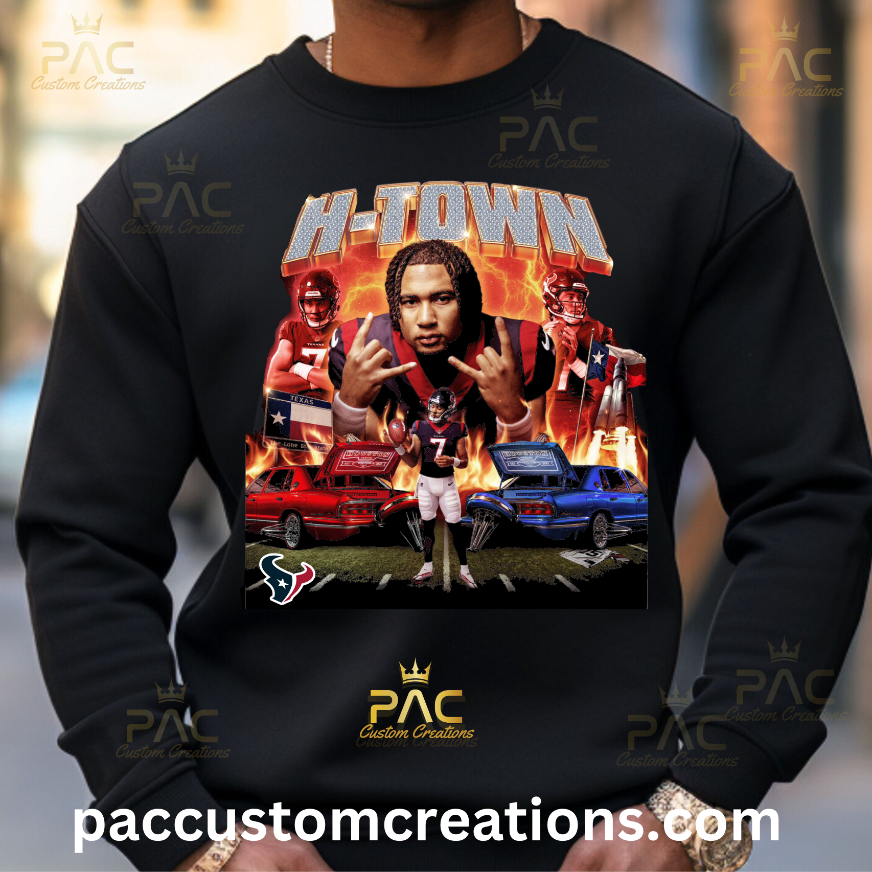 H town sales texans hoodie