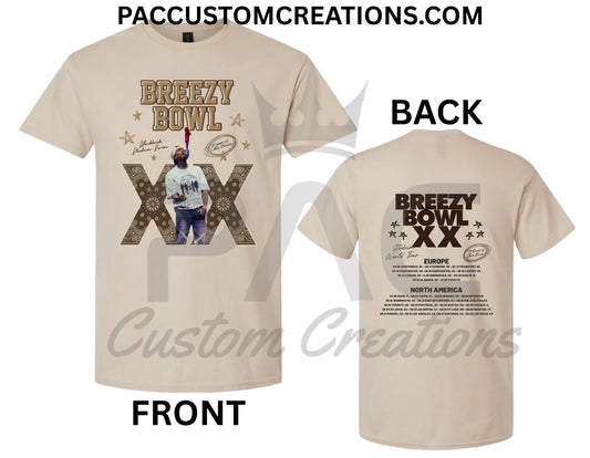 Breezy Bowl XX Tour T-Shirt | Limited Edition Concert Tee