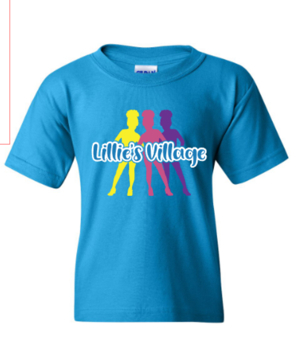 Lillie's Village Bright Blue Tee