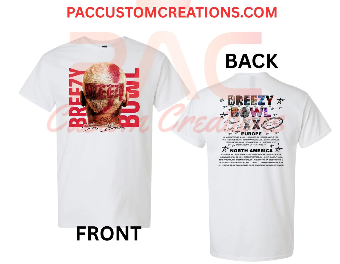 Breezy Bowl XX Tour T-Shirt | Limited Edition Concert Tee