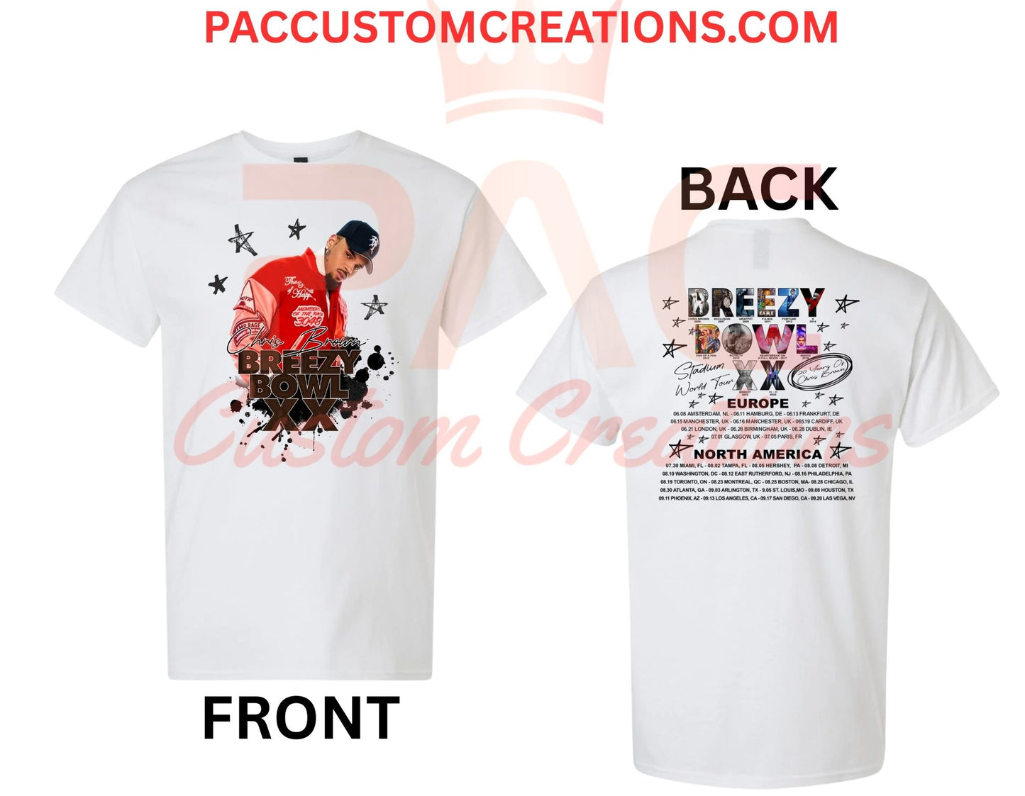 Breezy Bowl XX Tour T-Shirt | Limited Edition Concert Tee
