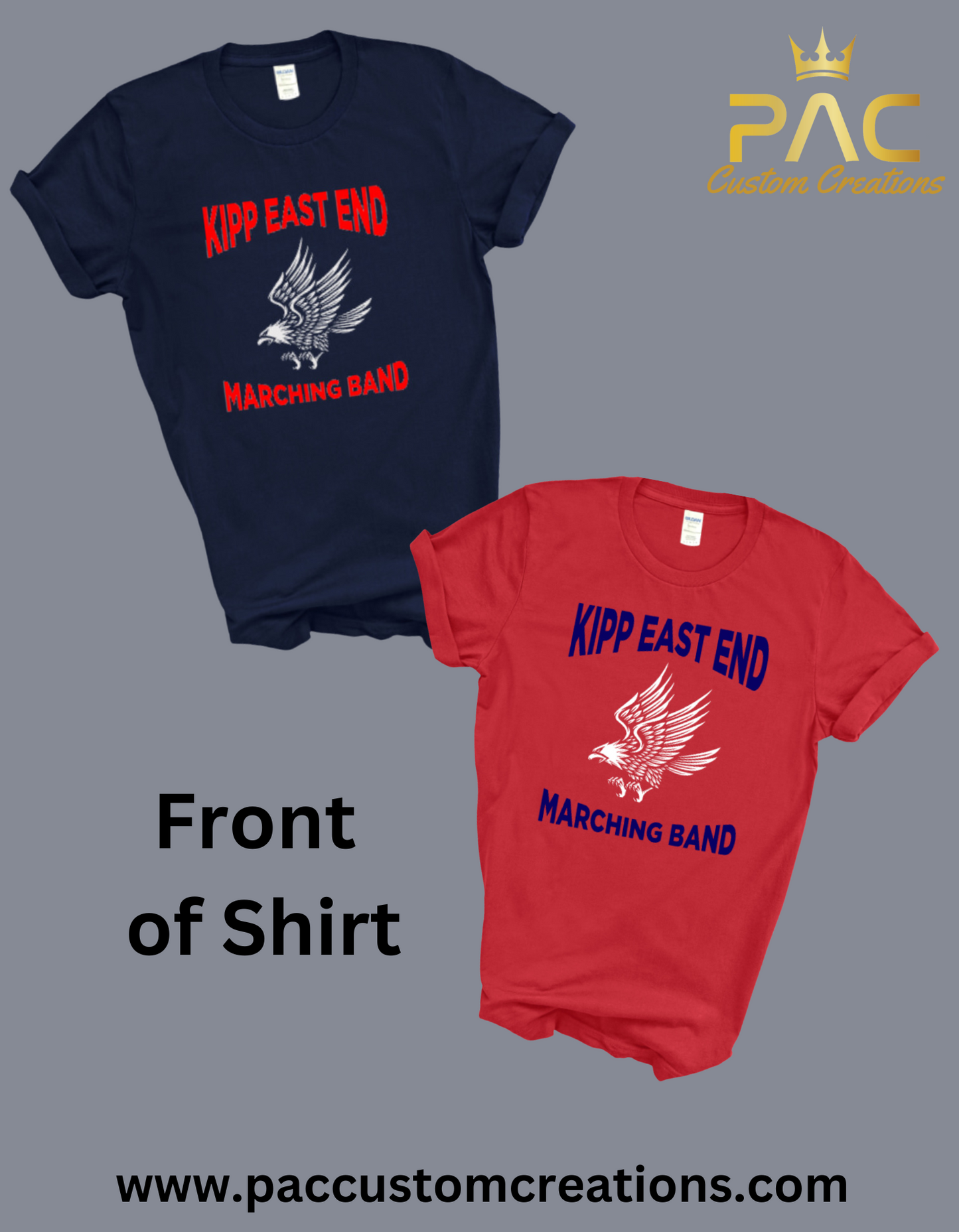 KIPP EAST END Marching Band Shirt Bundle