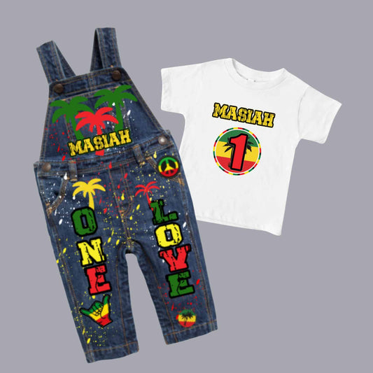 One Love - Caribbean - Overall Set