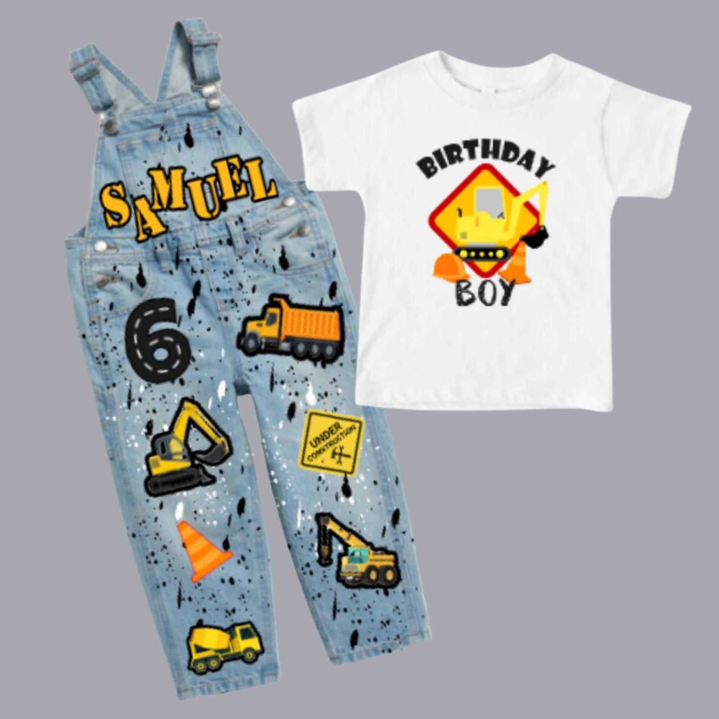 Construction Overall Set- ANY DESIGN