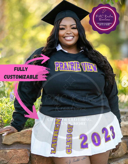 Custom Senior Skirt Set